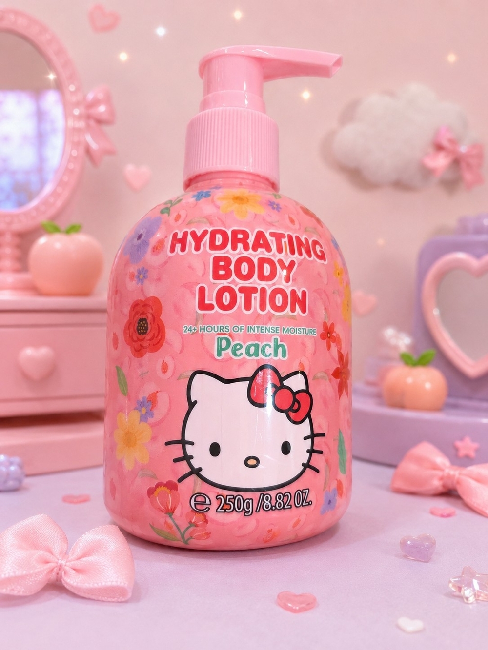 Hello Kitty Peach Hydrating Body Lotion